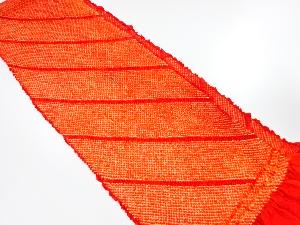 正絹　振袖用　絞り　帯揚げ